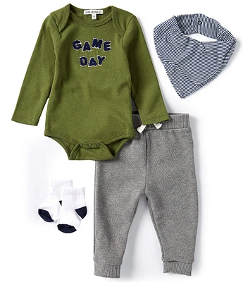 Adventurewear 360 Baby Boys 3-12 Months Game Day 4-Piece Layette Set