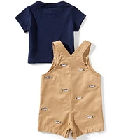 Adventurewear 360 Baby Boys Twill Embroidered Trout Jon Jon Shortall