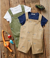 Adventurewear 360 Baby Boys Twill Embroidered Trout Jon Jon Shortall