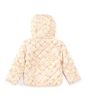 Adventurewear 360 Baby Girls 12-24 Months Floral Quilted Jacket