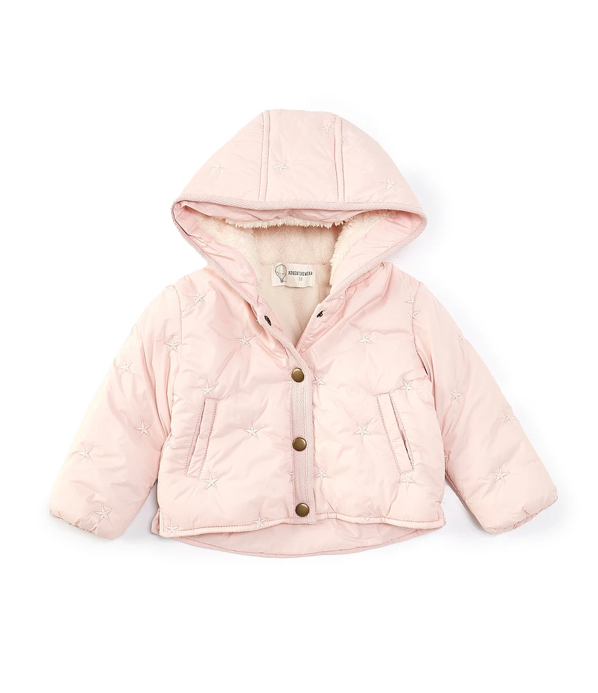 Adventurewear 360 Baby Girls 12-24 Months Star Quilted Jacket