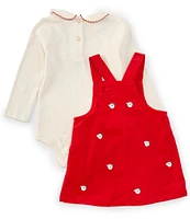 Adventurewear 360 Baby Girls 3-24 Months Embroidered Santa Shift Dress