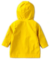 Adventurewear 360 Baby Girls 3-24 Months Long Sleeve Hooded Solid Rain Coat