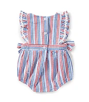 Adventurewear 360 Baby Girls Newborn-24 Month Stripe Seersucker Bubble
