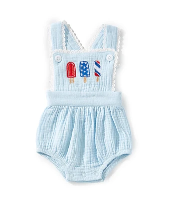 Adventurewear 360 Baby Girls Newborn-24 Months Popsicle Gauze Bubble