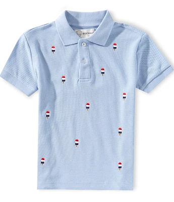 Adventurewear 360 Little Boys 2T-6 Bomb Pop Schifli Knit Polo Shirt