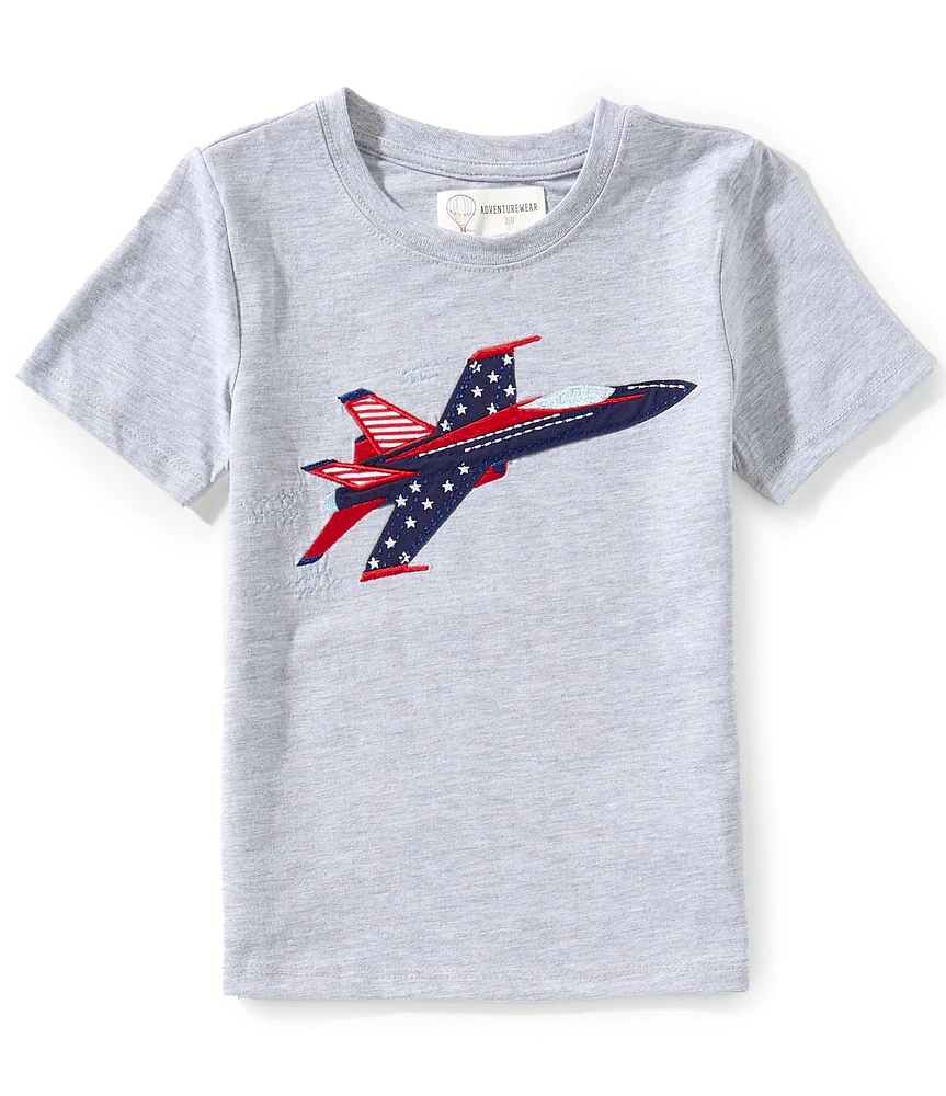 Adventurewear 360 Little Boys 2T-6 Fighter Jet T-Shirt