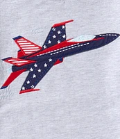 Adventurewear 360 Little Boys 2T-6 Fighter Jet T-Shirt