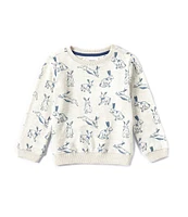 Adventurewear 360 Little Boys 2T-6 Long Sleeve Bunny Print Sweatshirt