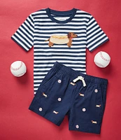 Adventurewear 360 Little Boys 2T-6 Stripe Hot Dog T-Shirt