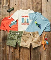 Adventurewear 360 Little Boys Happy Camper T-Shirt
