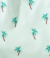 Class Club Little Boys 2T-7 Palm Trees Rashguard & Swim Trunk Set