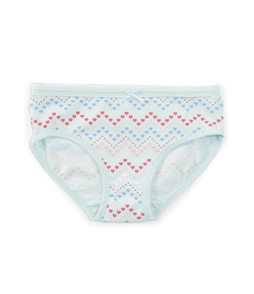 Adventurewear 360 Little Girls 2T-5 Geometric Heart Print Panties