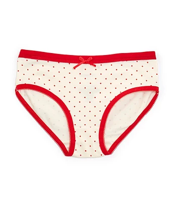 Adventurewear 360 Little Girls 2T-5 Polka Dot Print Panties