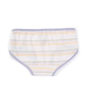 Adventurewear 360 Little Girls 2T-5 Stripe Cotton Brief Panties