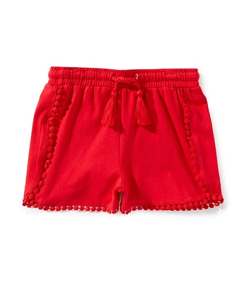 Adventurewear 360 Little Girls 2T-6X Pom Pom Pull-On Shorts