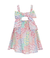 Adventurewear 360 Little Girls 2T-6X Floral Bow Dress