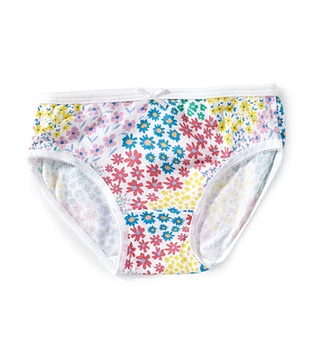 Adventurewear 360 Little Girls 2T-6X Floral Rainbow Cotton Panties