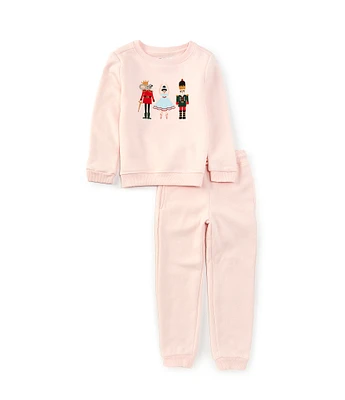 Adventurewear 360 Little Girls 2T-6X Nutcracker Long Sleeve Sweater & Pants Set