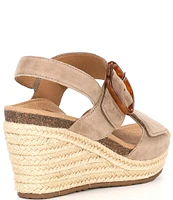 Aetrex Ashley Espadrille Platform Wedge Sandals