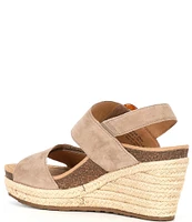 Aetrex Ashley Espadrille Platform Wedge Sandals