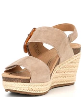 Aetrex Ashley Espadrille Platform Wedge Sandals