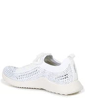 Aetrex Carly Sparkle Knit Rhinestone Embellished Sneakers