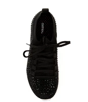 Aetrex Carly Sparkle Knit Rhinestone Embellished Sneakers