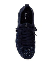 Aetrex Carly Sparkle Knit Rhinestone Embellished Sneakers