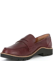 Aetrex Colette Leather Penny Loafers