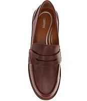 Aetrex Colette Leather Penny Loafers