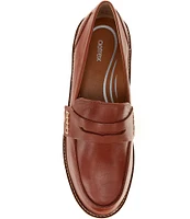 Aetrex Colette Leather Penny Loafers