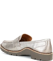 Aetrex Colette Leather Penny Loafers