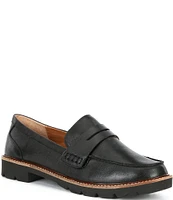 Aetrex Colette Leather Penny Loafers