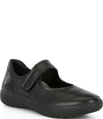 Aetrex Erica Strap Leather Slip-Ons