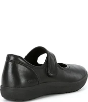 Aetrex Erica Strap Leather Slip-Ons