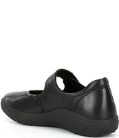 Aetrex Erica Strap Leather Slip-Ons