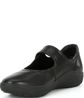 Aetrex Erica Strap Leather Slip-Ons