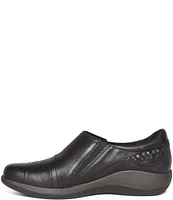 Aetrex Karina Monk Strap Leather Loafers