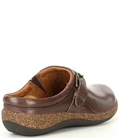 Aetrex Libby Braided Strap Detail Clogs