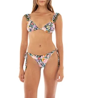 Agua Bendita Tammy Dreamin Print Tie Side Swim Bottom