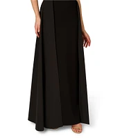 Aidan Mattox Sweetheart Strapless Mixed Media Walk Thru Gown