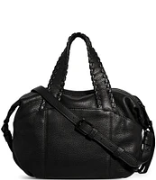 Aimee Kestenberg All For Love Black Hardware Satchel Bag