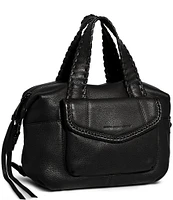 Aimee Kestenberg All For Love Black Hardware Satchel Bag