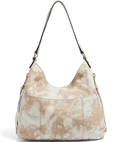 Aimee Kestenberg Night Is Young Tie-Dye Leather Hobo Bag