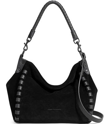 Aimee Kestenberg Zen Suede Leather Hobo Bag