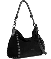 Aimee Kestenberg Zen Suede Leather Hobo Bag