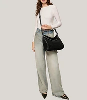 Aimee Kestenberg Zen Suede Leather Hobo Bag