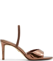 ALDO Aitana Mirror Metallic Patent Dress Sandals