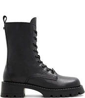 ALDO Allea Leather Lugged Combat Booties